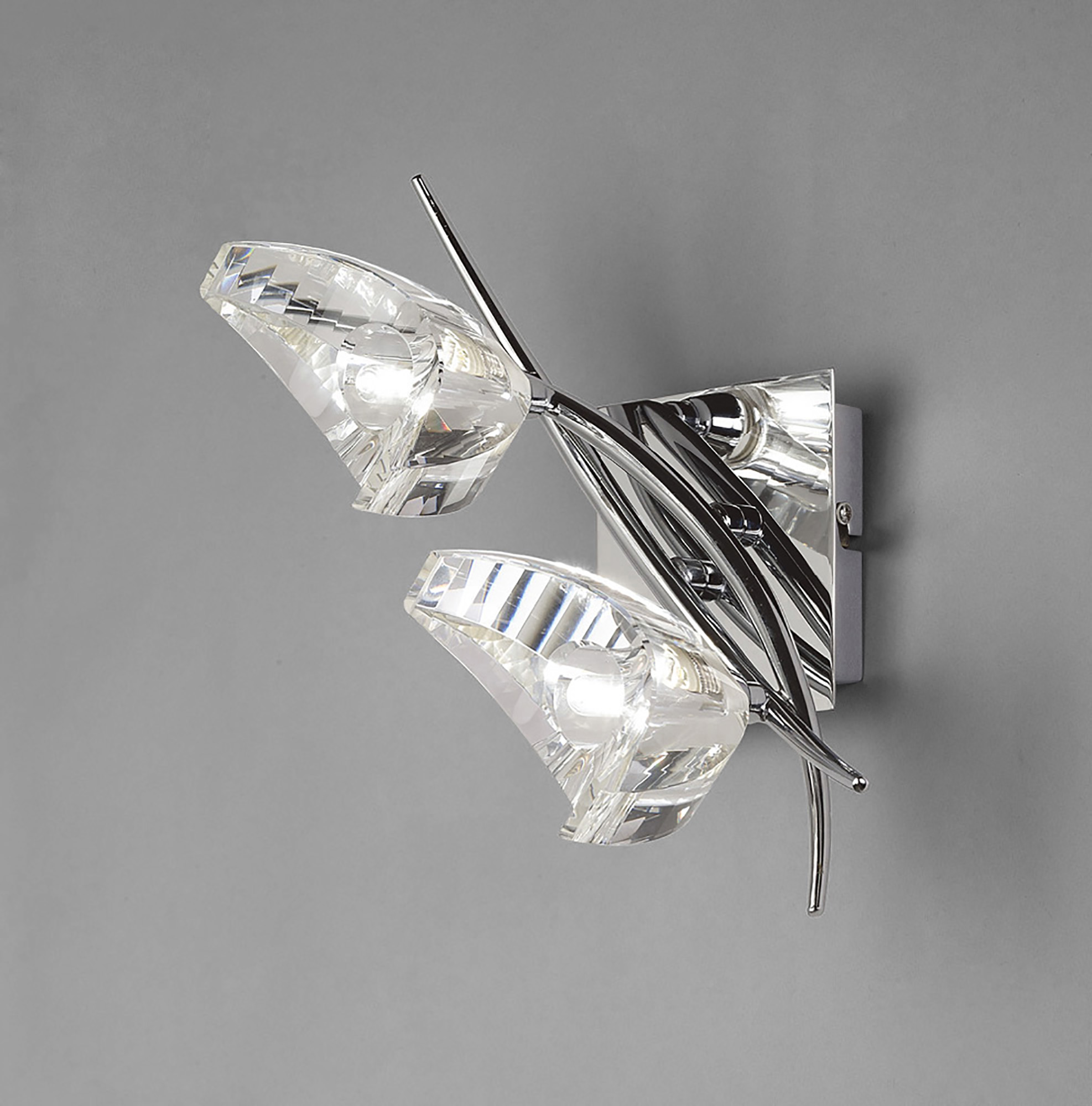 Eclipse Polished Chrome Wall Lights Mantra Armed Wall Lights Eclipse Polished Chrome Wall Lights Mantra Armed Wall Lights